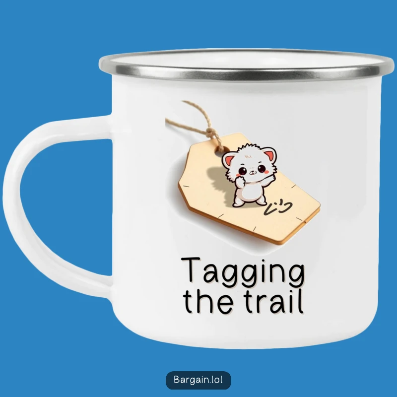 Funny Fuzzy Being Camping Mug - Dramatic Sips for Your Adventures!