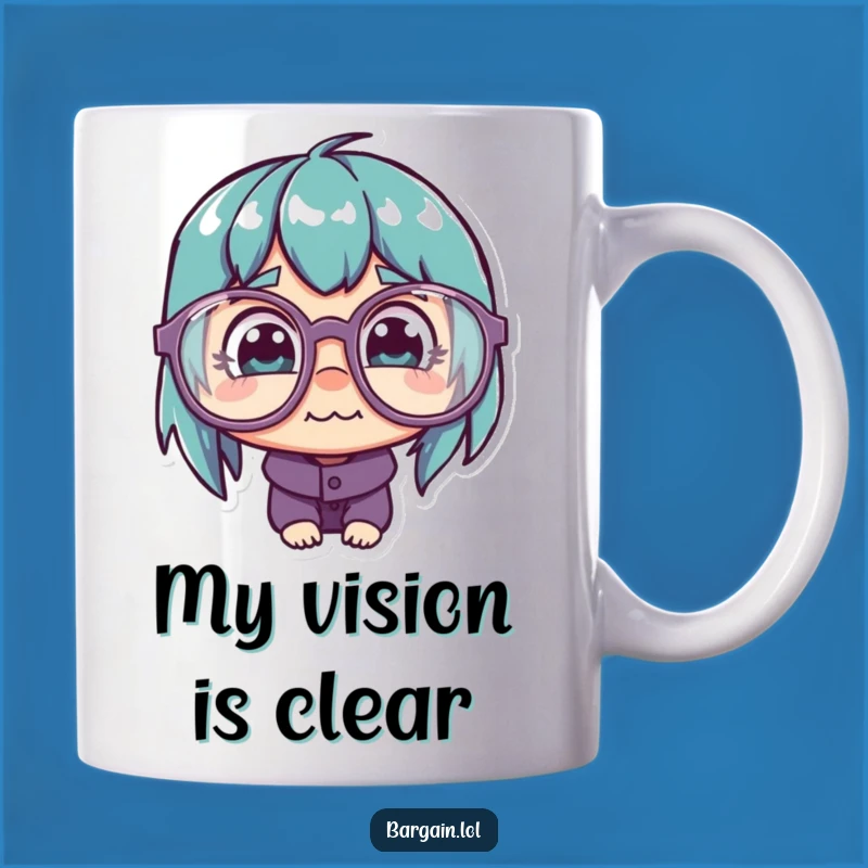 Funny Cheap Price Glasses Mug - Quirky Bargain Hunter Gift