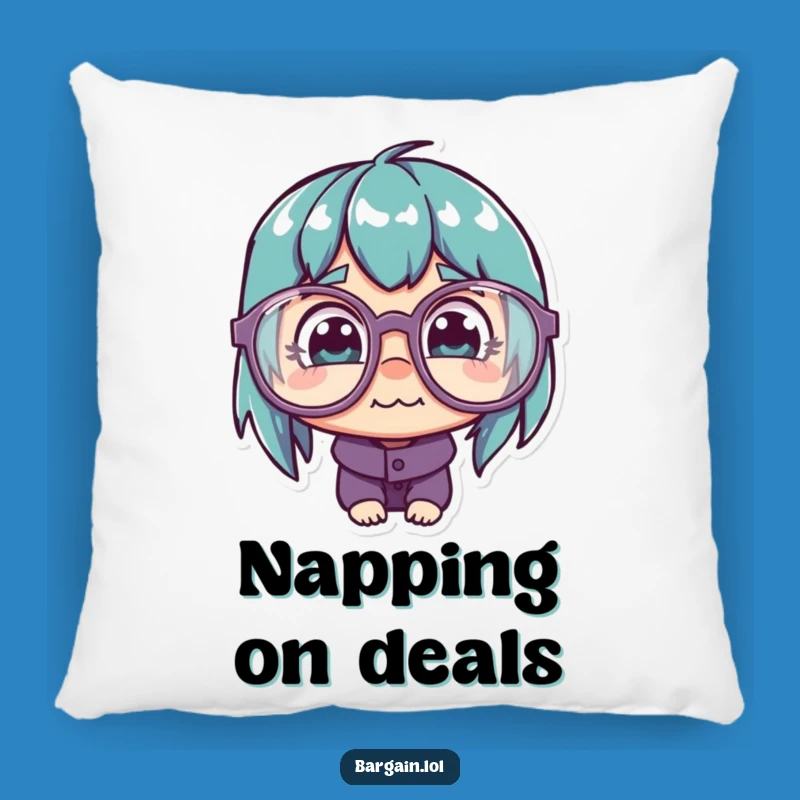 Funny Cheap Price Bargain Pillow - Quirky Glasses Comfy Gift