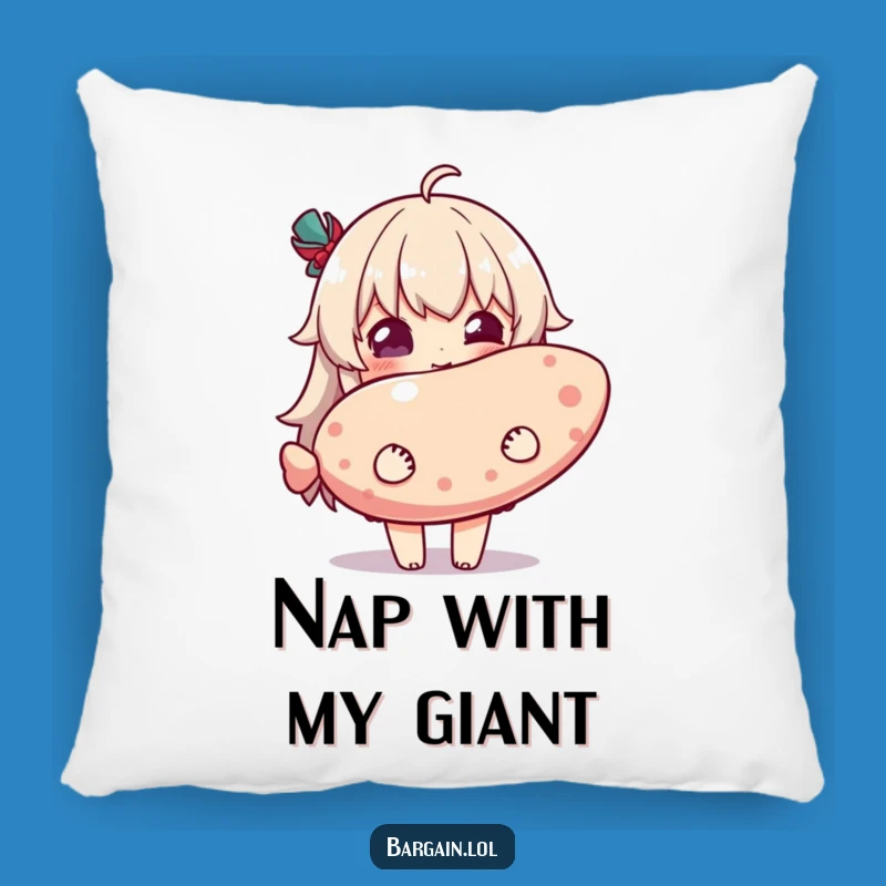 Funny Throw Pillow: Pure Delight & Giant Novelty - Cozy Joy, Funny Gift