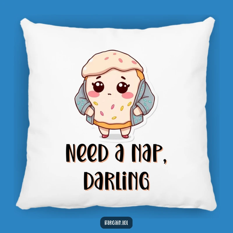 Funny Bewildered Donut Sequin Jacket Pillow - Soft Comfort & Hilarious Fashion Gift