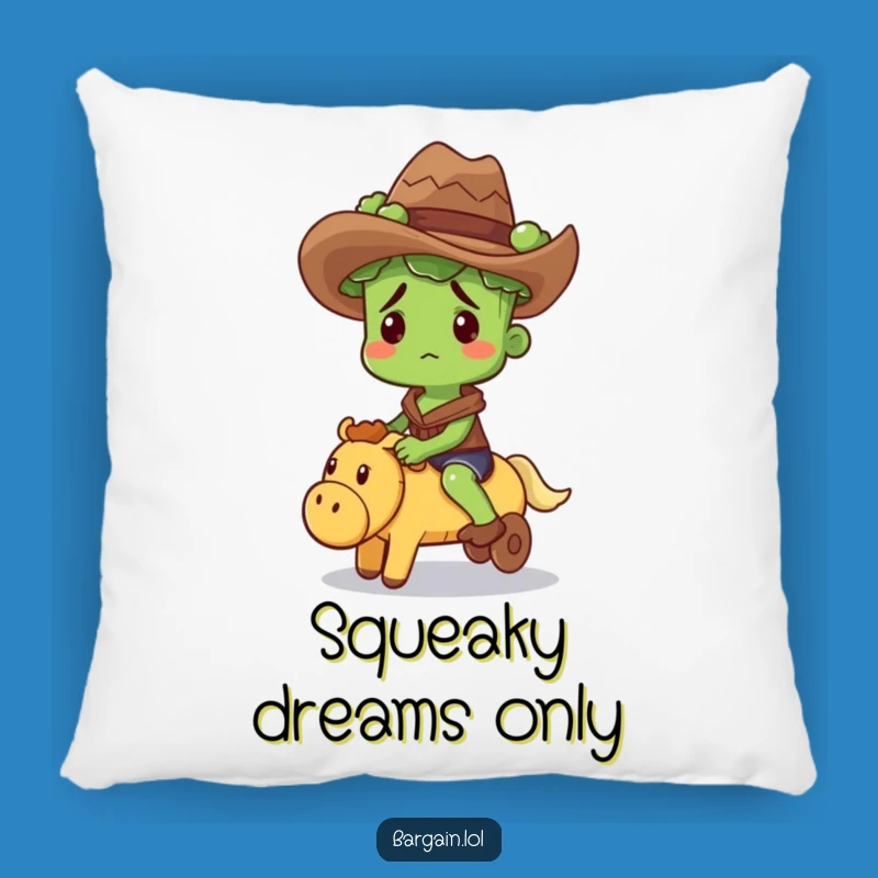 Funny Broccoli Cowboy Pillow: Cozy Comfort and Hilarious Decor