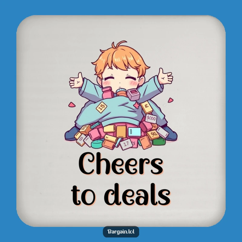 Funny Discount Fashion Coaster - Absurd Bargain Home Decor Gift