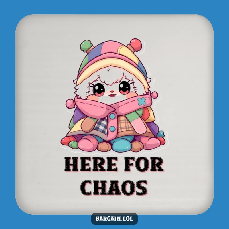 Funny Garment Guardian Coaster - Hilarious Protection for Your Surfaces