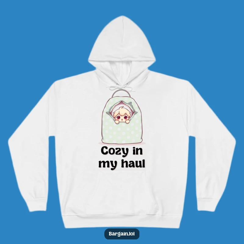 Funny Thrift Surprise Hoodie: Cozy Up With This Tiny Character