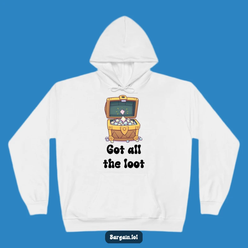 Funny Treasure Gem Hoodie - Cozy & Whimsical Sweatshirt, Ideal Funny Gift for Gem Lovers
