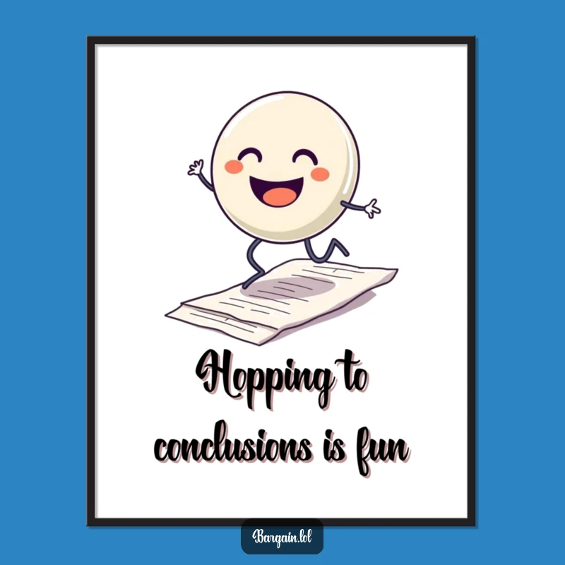 Free Printable Funny Button Wall Art: Hopping Over Receipts DIY Decor