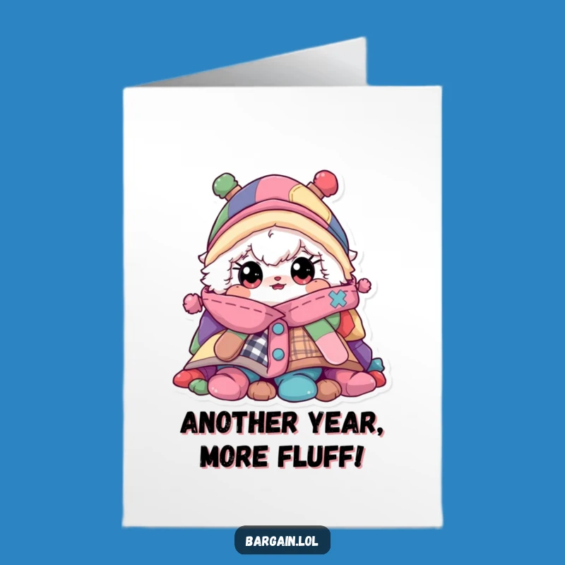 Free Printable Card: Wardrobe Malfunction Birthday! Funny Garment Character Gift!