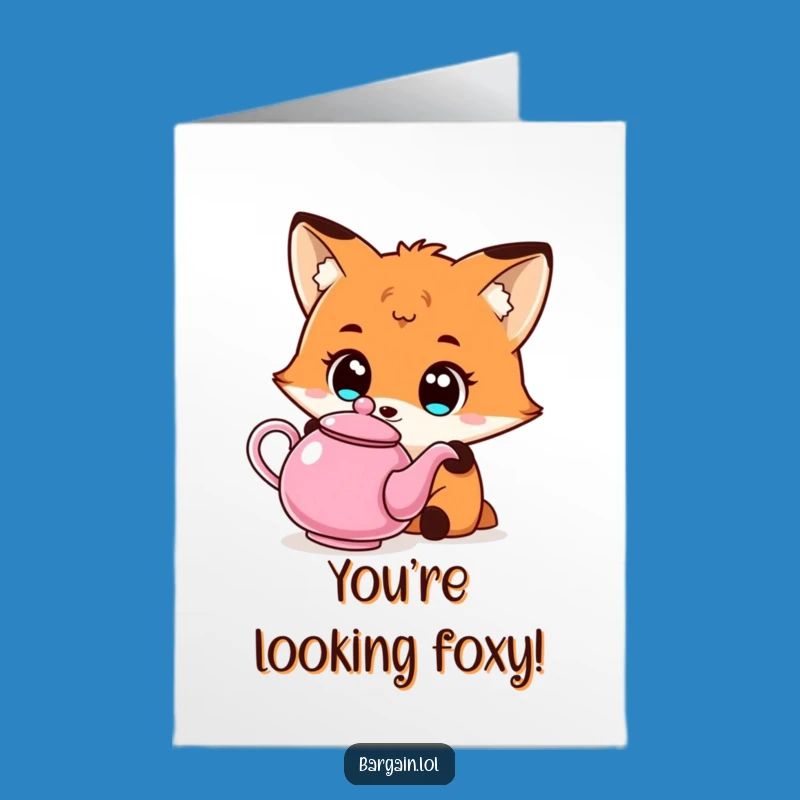 Hilarious Free Printable Congrats: Fox's Amazing Teapot Deal!