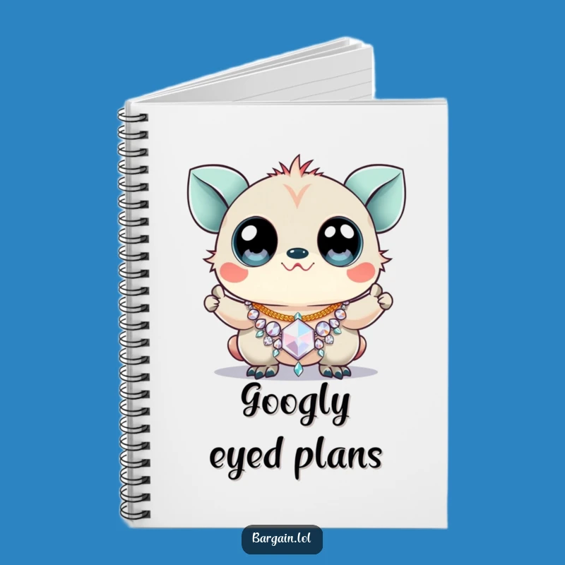 Funny Googly Eyes Notebook - Record Finds with a Smile!