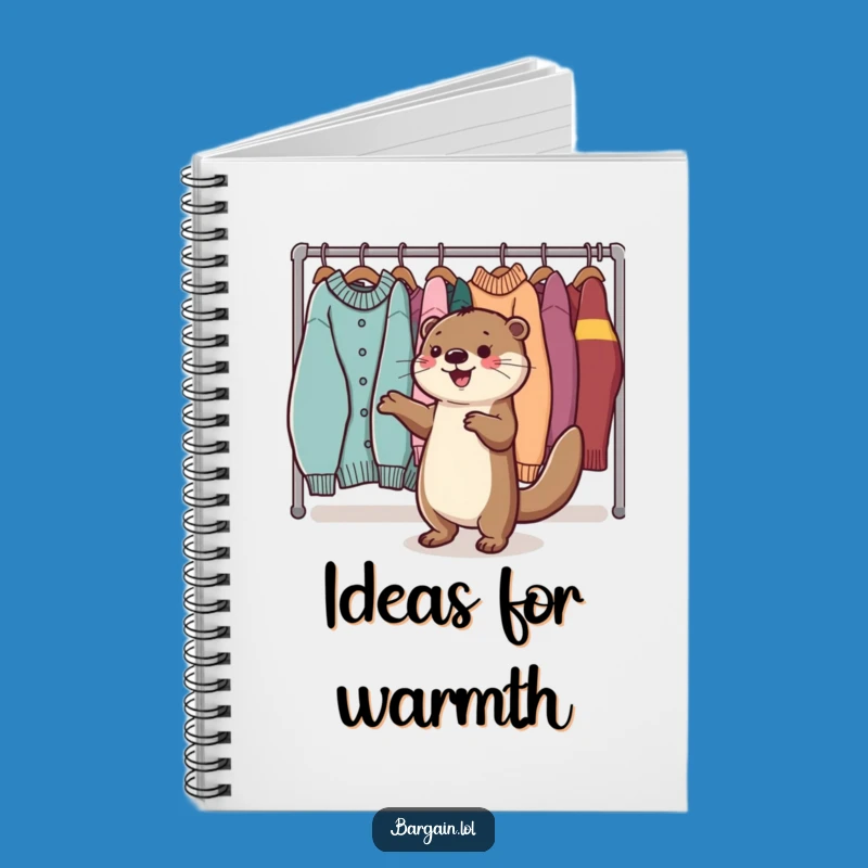 Funny Kawaii Otter Notebook: Jot Down Cozy Ideas