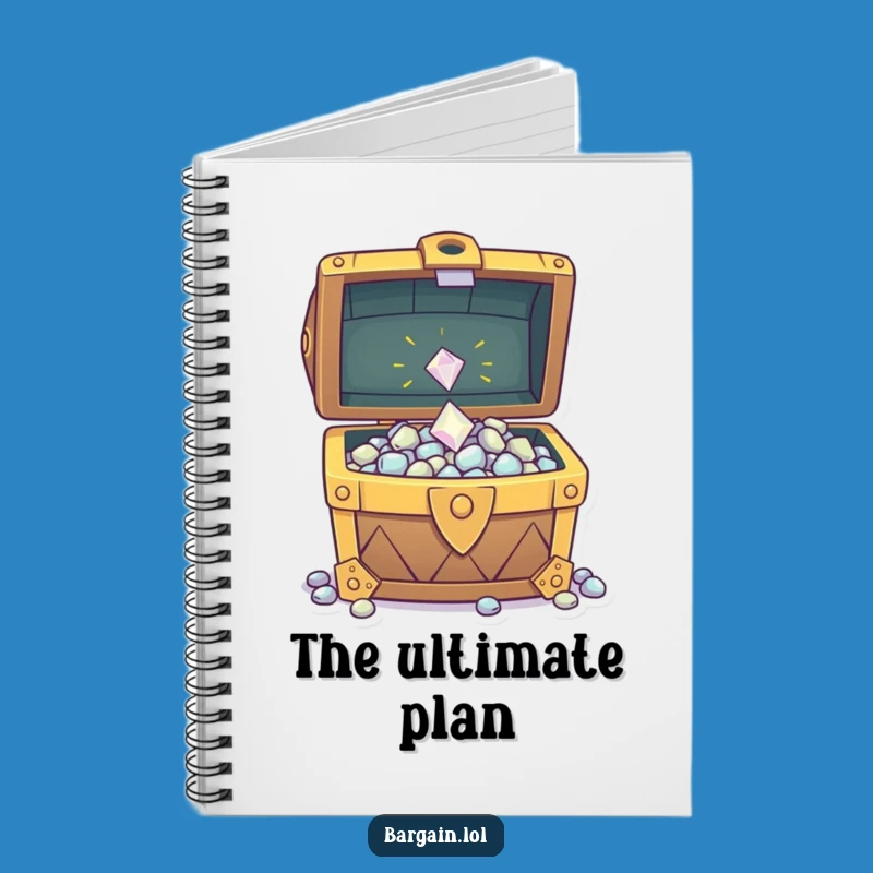 Funny Treasure Gem Notebook - Jot Down Ideas with Sparkle, Lined Pages, Perfect Funny Gift