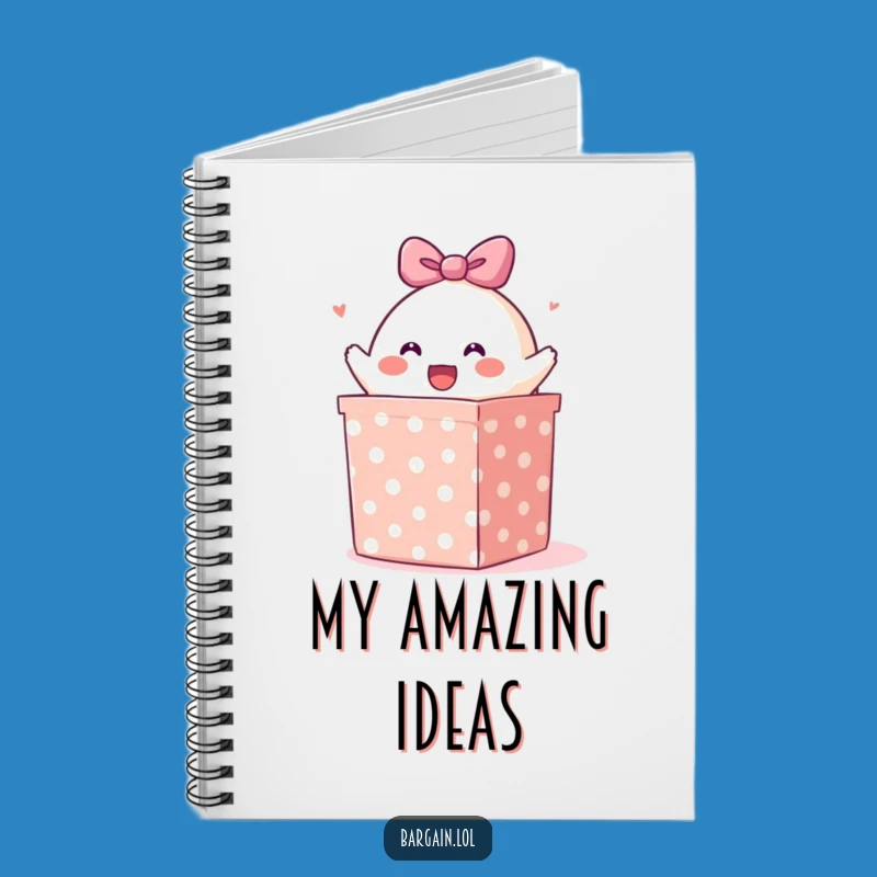 Funny Blob Ideas Notebook: Cheerful Burst Out, Creative Humor Gift