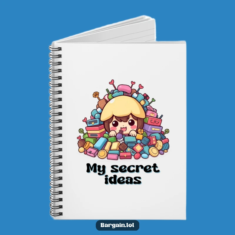 Funny Treasure Hunter Notebook - Second-hand Find Tracker