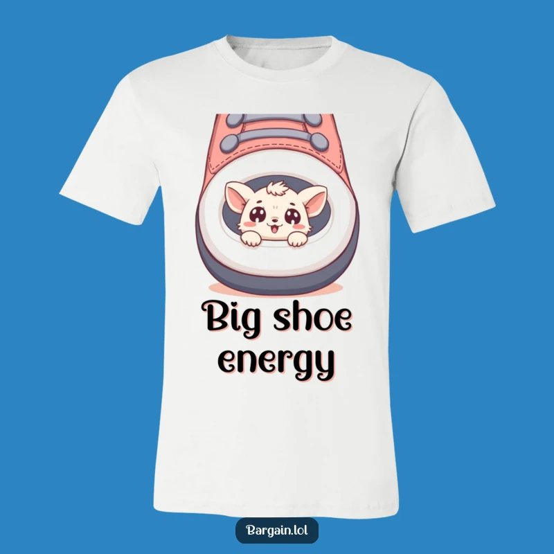 Funny Creature Shoe Peek T-Shirt - Adorable & Hilarious Outfit for All!