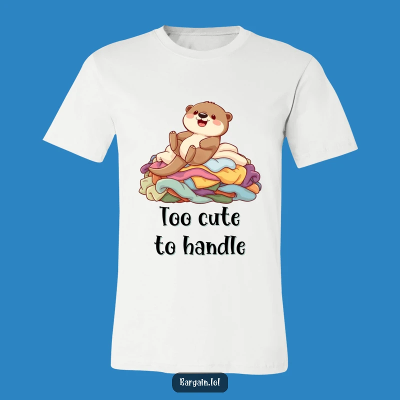 Funny Otter Playtime T-Shirt: Humorous Tee for Playful Souls
