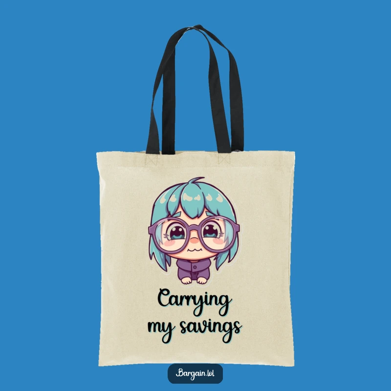 Funny Cheap Price Glasses Tote Bag - Quirky Shopper Accessory