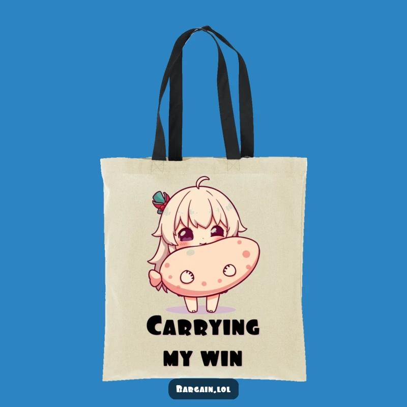 Funny Tote Bag: Pure Delight Character & Huge Novelty - Everyday Funny Gift