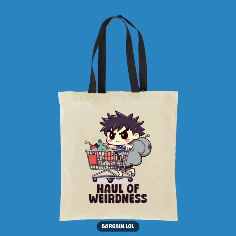 Funny Oddities Haul Tote Bag - Giggle-Worthy Shopping Companion